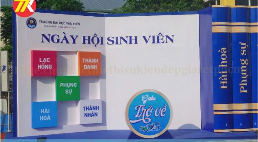 CHO THUÊ THIẾT BỊ TỔ CHỨC NGÀY HỘI SINH VIÊN & GALA “TRỞ VỀ, MYU25” CỦA TRƯỜNG ĐẠI HỌC VĂN HIẾN