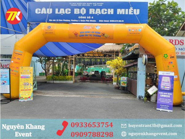 cho thuê cổng hơi giá rẻ